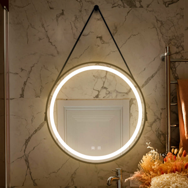 32-Inch LED Bathroom Vanity Mirror with Focused Backplane - Glass